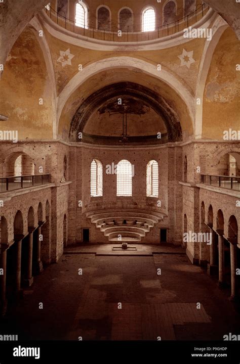 Interior of the Hagia Irene in Istanbul Stock Photo - Alamy