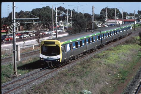 Weston Langford126546: Laverton Suburban train to Melbourne 6-car Comeng 410 M leading