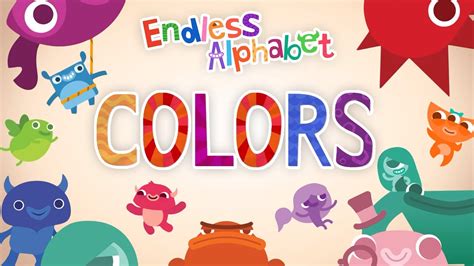 Endless Alphabet #8 - Learn to Spell Color Names with Talking Letters | Originator Games - YouTube