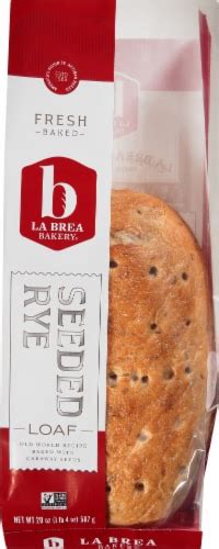 La Brea Bakery Seeded Rye Bread Loaf, 21.5 oz - Harris Teeter