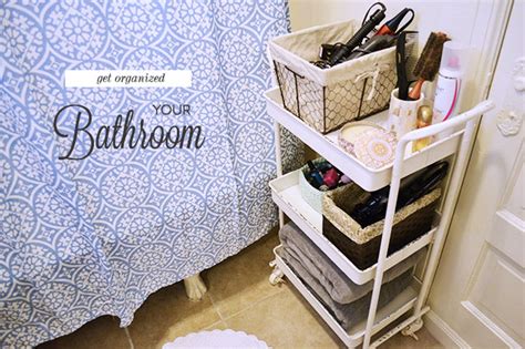 Bathroom Organization Ideas for Your Apartment