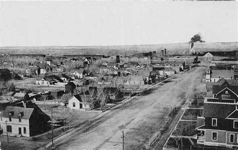 H68/ La Junta Colorado Postcard c1910 From High School Homes Birdseye 191 | United States ...