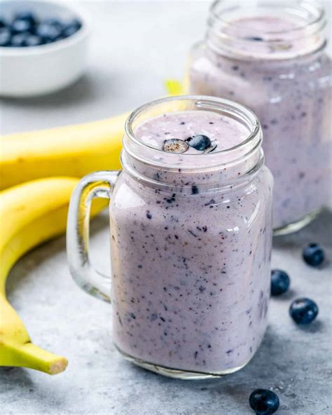 Blueberry Banana Smoothie - Healthy Fitness Meals