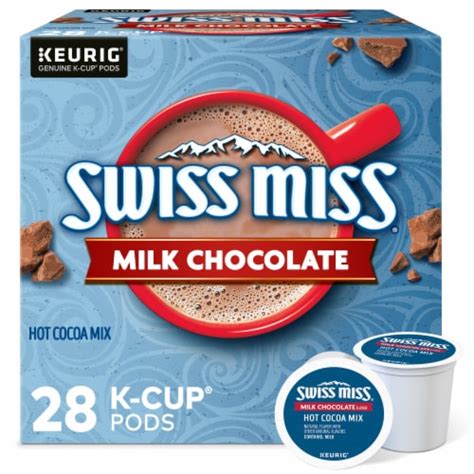 Swiss Miss® Milk Chocolate Hot Cocoa K-Cup® Pods, 28 ct - Fred Meyer