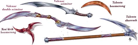 Double-bladed scimitar | RPG Museum | Fandom