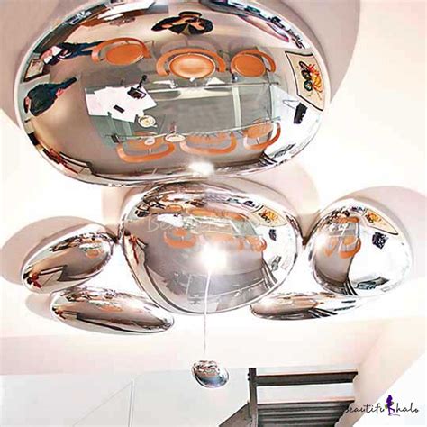 Futuristic Aluminium Ceiling Lights Fixture LED - Beautifulhalo.com