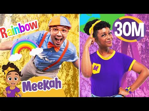 Blippi & Meekah's Earth Colors Challenge | Educational Videos for Kids ...