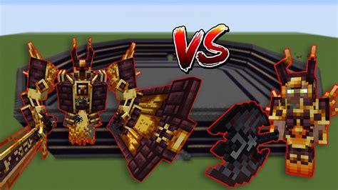 Ignis vs Ignitium Warriors - Minecraft Mob Battle - YouTube