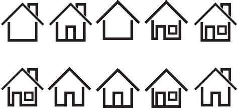 House Outline Vector Art, Icons, and Graphics for Free Download