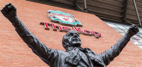 Bill Shankly Statue at Anfield Stadium Editorial Image - Image of landmark, figure: 187802220