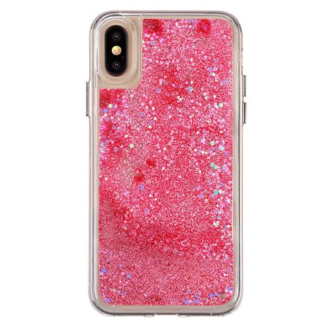 Pink Holographic Glitter iPhone Case – VelvetCaviar.com Sparkle Phone Case, Liquid Glitter Phone ...