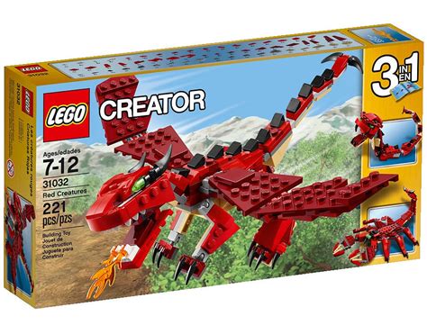 LEGO 2015 Red Creatures 31032 Set Revealed & Photos! Dragon! - Bricks and Bloks