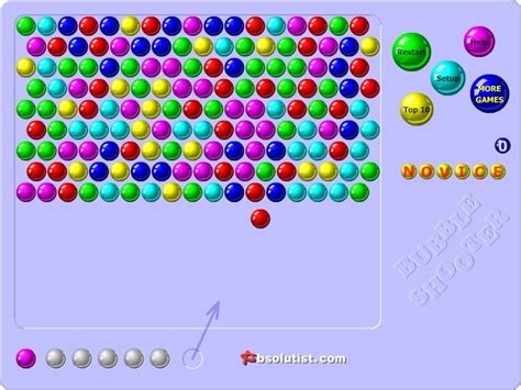 Play Bubble Shooter Game | Full Screen Bubble Shooter Games | TubeGame.com