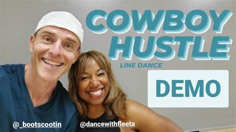 COWBOY HUSTLE -- Line Dance DEMO - YouTube