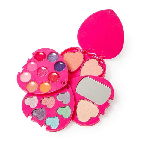 Rainbow Glitter Heart Compact Makeup Set | Claire's US