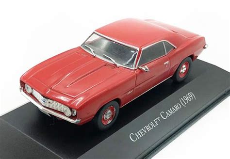 IXO 1969 Chevrolet Camaro Diecast Car Model 1:43 Scale Red [BB03B375]