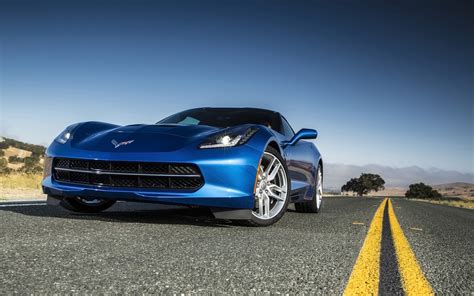 2014 Chevrolet Corvette Stingray Blue Wallpaper | HD Car Wallpapers | ID #4230