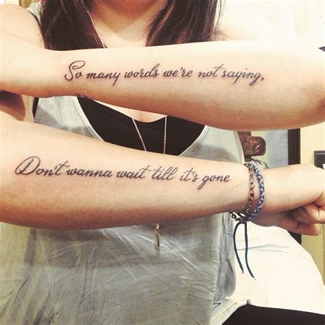 Show Off Your Favorite Song With These Pretty Lyric Tattoo Ideas | Lyric tattoos, Song lyric ...