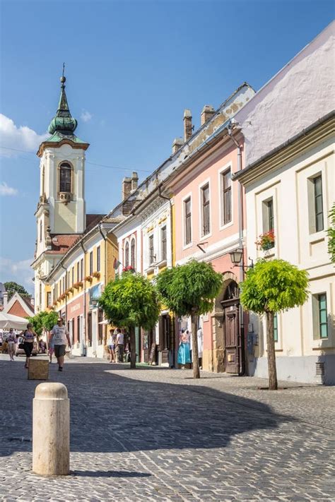 Village Szentendre in Hungary Editorial Image - Image of antique ...