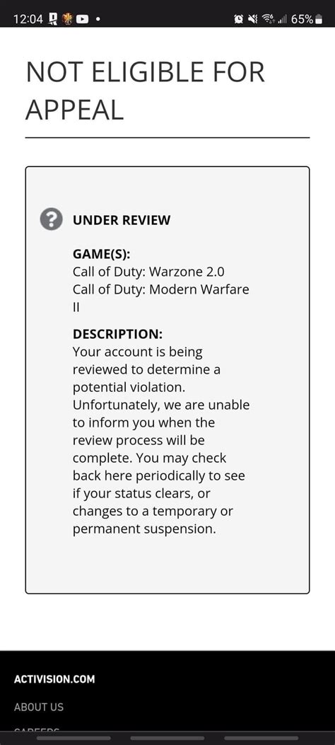 Another false shadow ban : r/activision