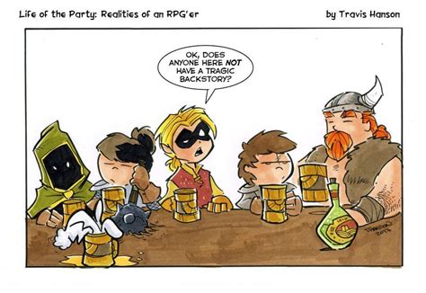 Character backstories rpg comic by travisJhanson on DeviantArt