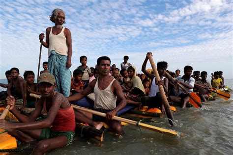 Rohingya refugees sent to controversial Bangladesh island after weeks at sea | Daily Sabah