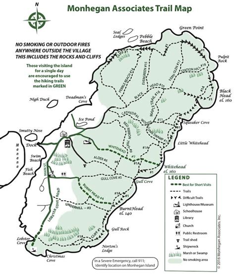 Monhegan Island Trails - Maine by Foot