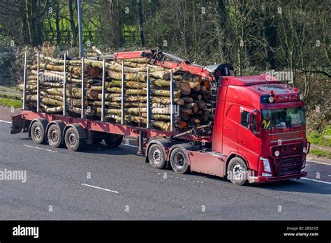 Timber Logs, Haulage delivery trucks, lorry, transportation, truck, cargo carrier, Scania ...