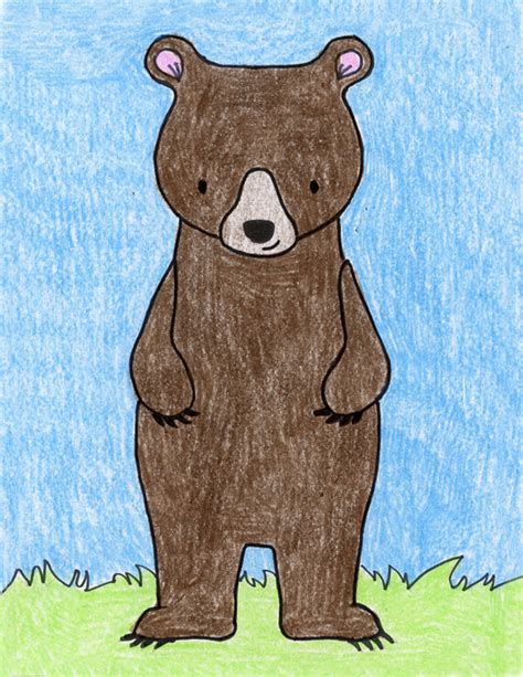 Standing Bear · Art Projects for Kids