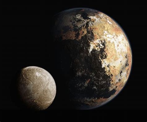 Artist's concept of Pluto and Charon | The Planetary Society