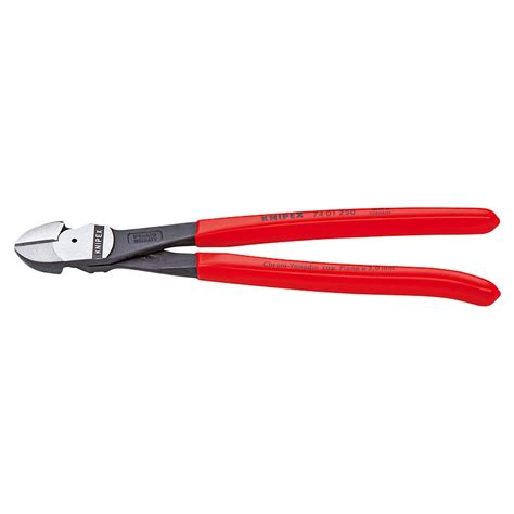 KNIPEX Tools 74 01 250, 10-Inch High Leverage Diagonal Cutters ...