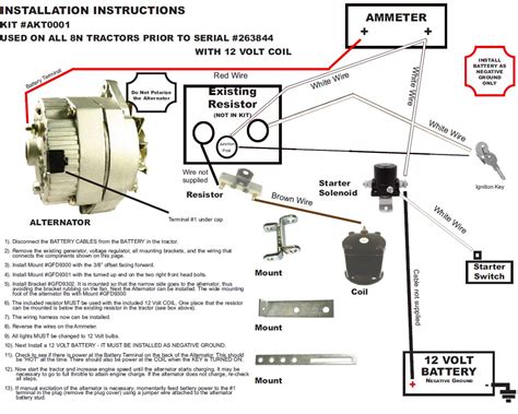 Ford 8n Wiring Diagram 12v