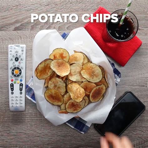 Easy Microwave Potato Chips Recipe by Tasty