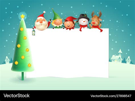 Christmas Poster Template – Ilustrasi