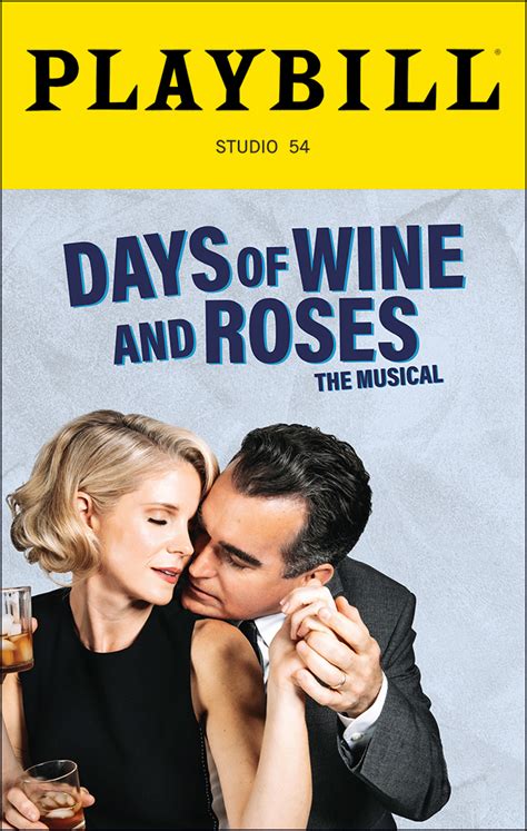 Days Of Wine And Roses (Broadway, Studio 54, 2024) | Playbill