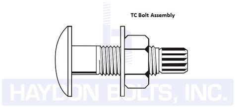 TC Bolt Drawing - Haydon Bolts Inc - Haydon BoltsHaydon Bolts