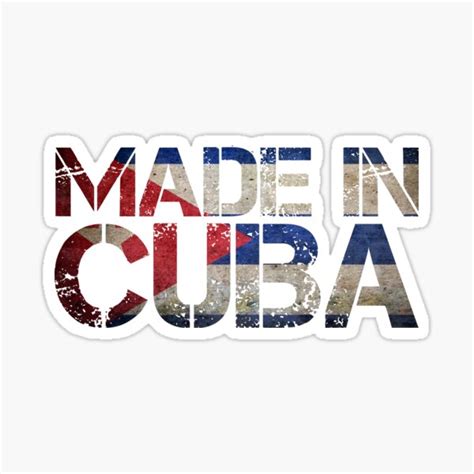 "Cuba Cuban Flag" Sticker for Sale by LukaMatijas | Redbubble