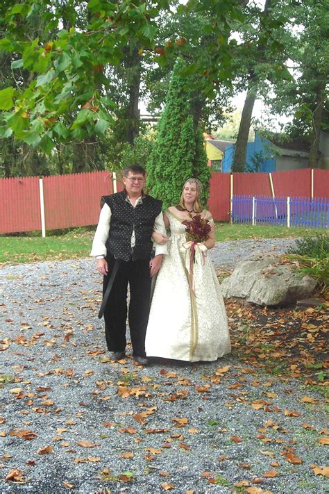 Someone got married at the PA Ren Faire -- My dreams may come true ...