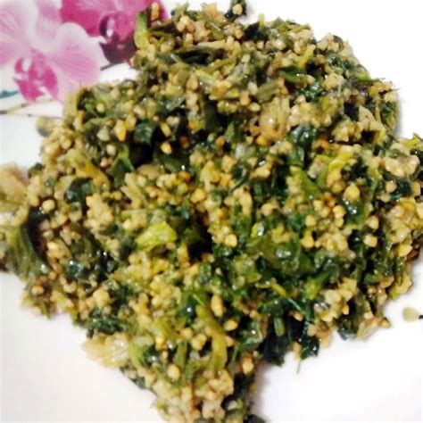 Spinach wheat groats | Healthy Bread