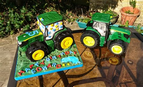 John Deere Tractor cake - The Joy Of Cake