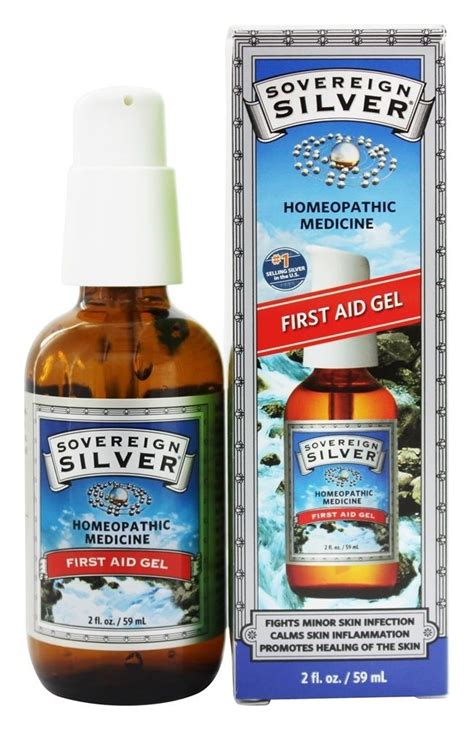 Sovereign Silver - Silver First Aid Gel Topical Healing | Homeopathic ...