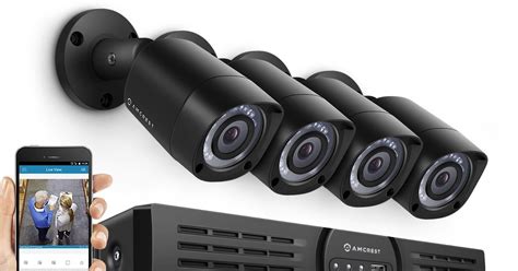 Amcrest Eco-HD Review - 720P (1280TVL) 8CH Video Security System with 4x IP67 Weatherproof ...