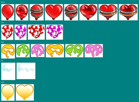 PC / Computer - Bloons Tower Defense 6 - Red Bloon - The Spriters Resource