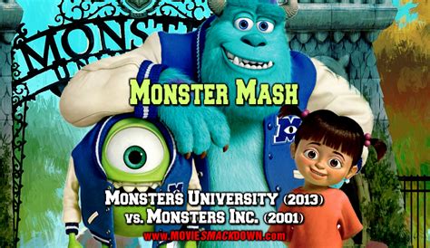 Monsters University (2013) vs. Monsters, Inc. (2001) - Movie SmackdownÂ®