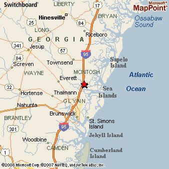 Where is Darien, Georgia? see area map & more