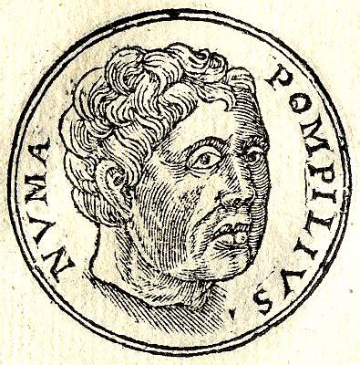 Image: Numa Pompilius, from Promptuarii Iconum Insigniorum