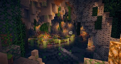 Explore the Wonders of a Minecraft Cave