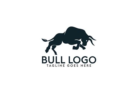 Bull logo design.