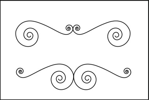 Curly Border Stock Illustration - Download Image Now - iStock