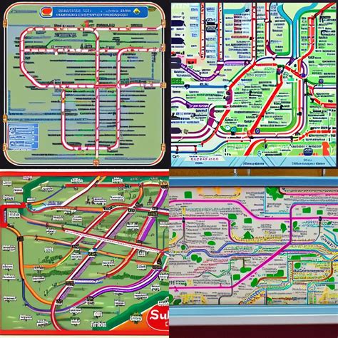 a subway map | Stable Diffusion | OpenArt